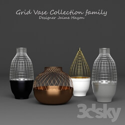Vase - Grid Vase Gaia _ Gino by Jaime Hayon 