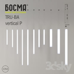 Ceiling light - TRU-BA vertical P _ BOSMA 