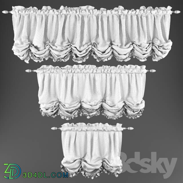 Curtain - Austrian blind