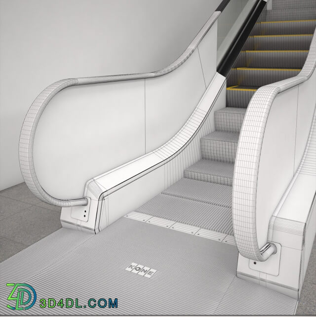 Miscellaneous - Modular escalator KONE TravelMaster 110