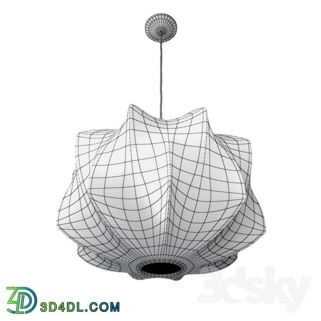 Ceiling light - Criss cross propeller bubble lamp