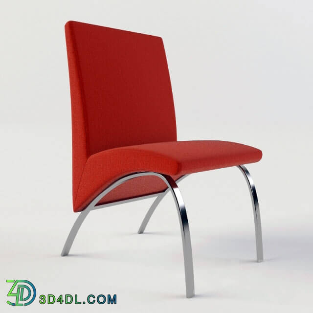 Chair - modern red chair