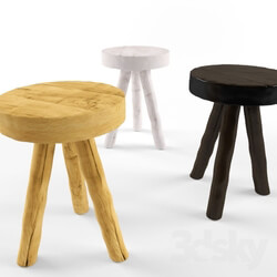 Chair - Wooden Stool 