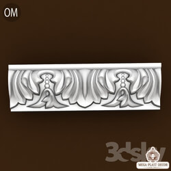 Decorative plaster - Om. Mega plast decor Cornice 