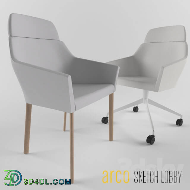 Chair - Arco Sketch Lobby chair