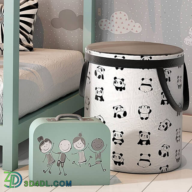 Bed - Children bedroom set 01