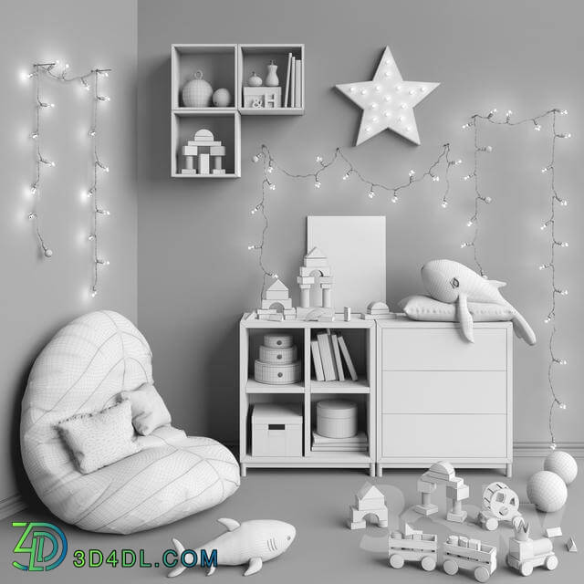 Miscellaneous - IKEA modular furniture_ accessories_ decor and toys set 6