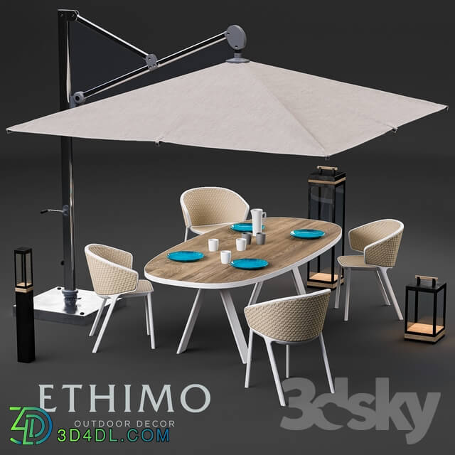 Table _ Chair - Ethimo set