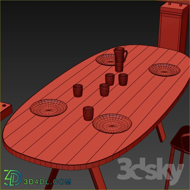 Table _ Chair - Ethimo set