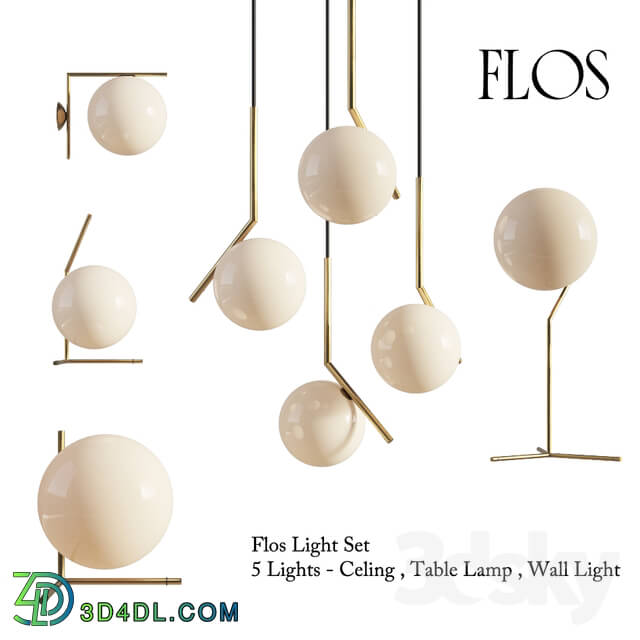 Ceiling light - Flos IC Lights set