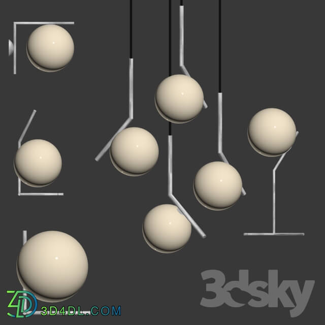 Ceiling light - Flos IC Lights set