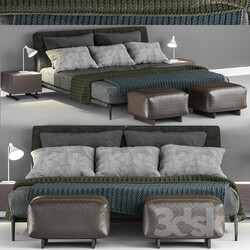 Bed - Bed Flexform Adda bed 