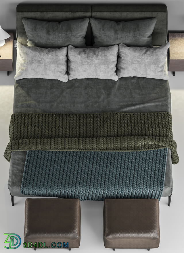 Bed - Bed Flexform Adda bed
