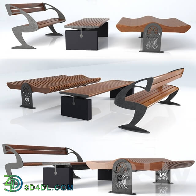 Other architectural elements - Bench