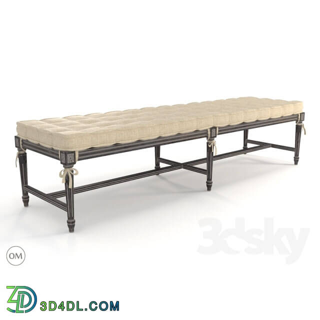 Other soft seating - Tiana bench 7801-1130 a015 Beige