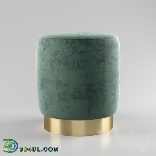 Other soft seating - Osman Green pouf