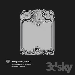 Decorative plaster - OM Architectural mirror ST 27 