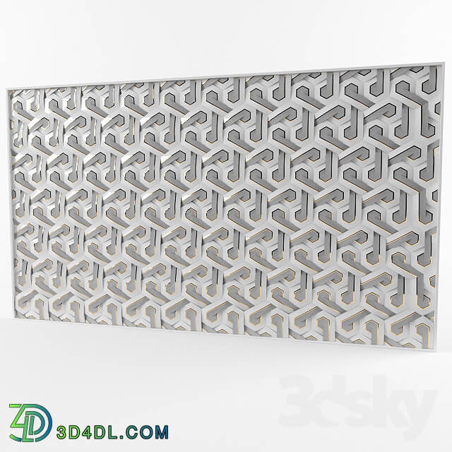 3D panel - Decorative wall