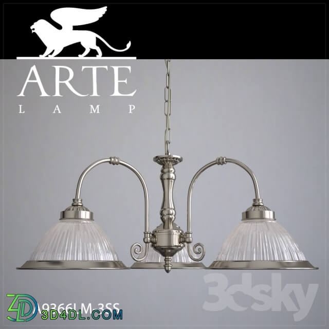 Ceiling light - Chandelier ARTE LAMP A9366LM-3SS