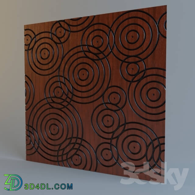 Other decorative objects - 3D Total panel design