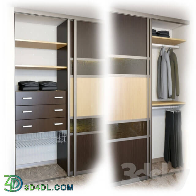 Wardrobe _ Display cabinets - Built-in wardrobe