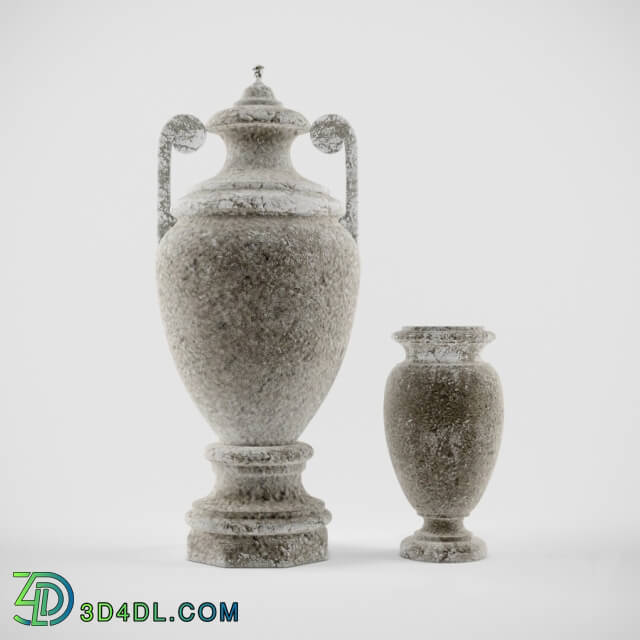 Vase - Stone Urn and Vase