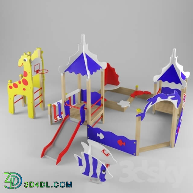 Other architectural elements - Ksil_equipment for children_s playgrounds