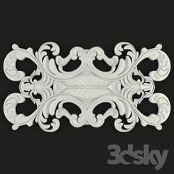 Decorative plaster - Stucco element 3 