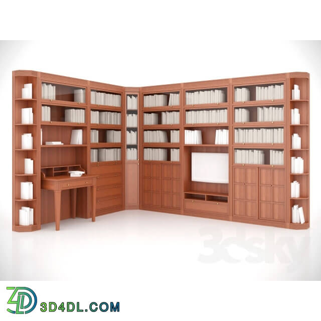 Wardrobe _ Display cabinets - Library