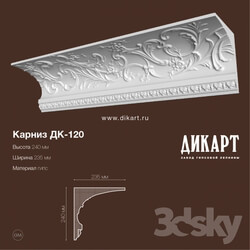 Decorative plaster - DK-120_240x235mm 