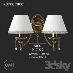 Wall light - KUTEK _NICO_ NIC-K-2 
