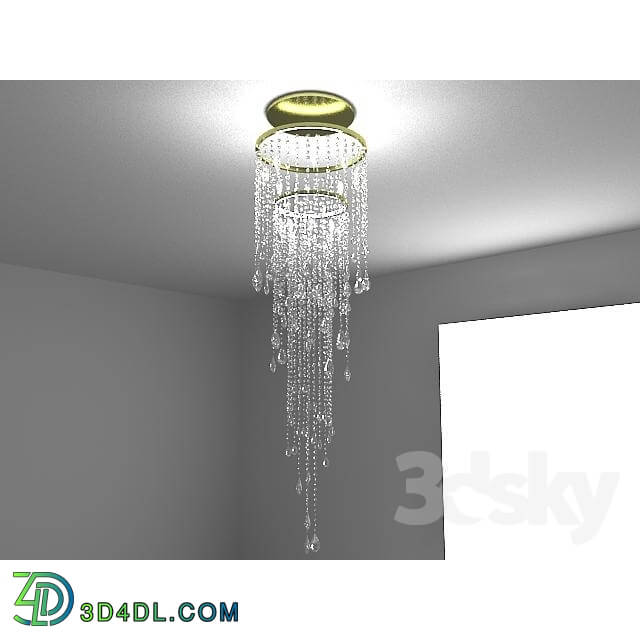 Ceiling light - chandelier Crystal