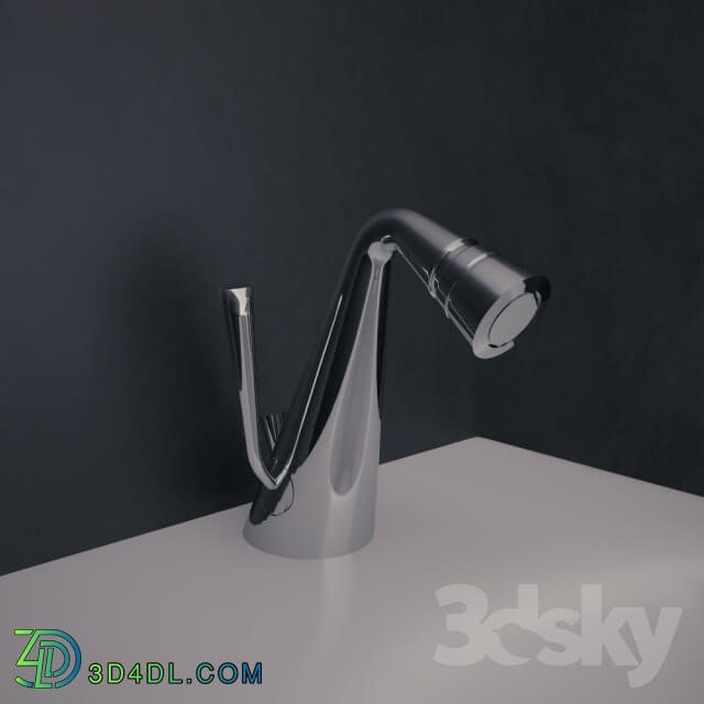 Toilet and Bidet - Gessi Cono Bidet with Mixer