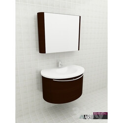 Bathroom furniture - Bathroom furniture ARBI. Fusion 87 Sky. 