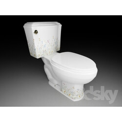 Toilet and Bidet - Toilet Bowl 