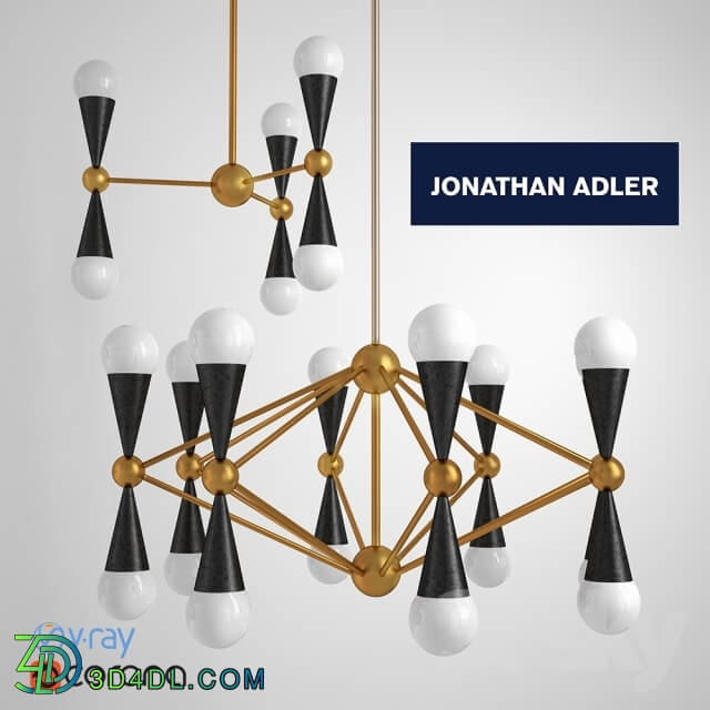 Ceiling light - CHANDELIER CARACAS CHANDELIER_ JONATHAN ADLER