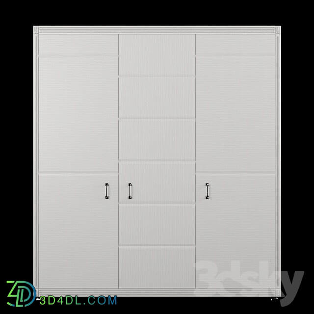 Wardrobe _ Display cabinets - Closet _225h60h250_ - V3