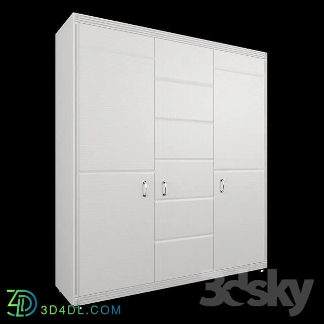 Wardrobe _ Display cabinets - Closet _225h60h250_ - V3