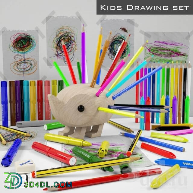 Miscellaneous - Kids Drawing Kit