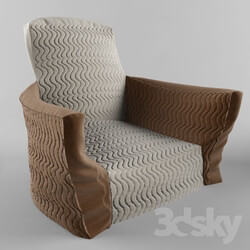 Arm chair - armchair with curves 