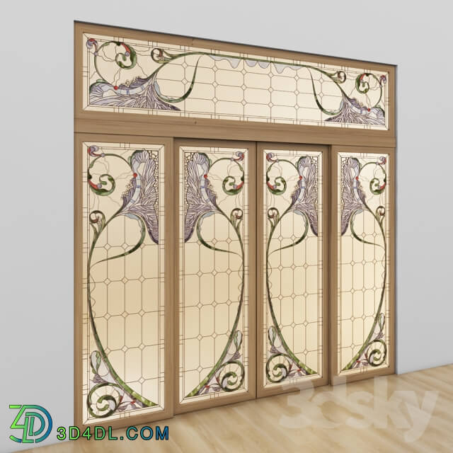 Doors - Stained-glass window