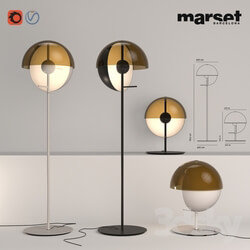 Floor lamp - MARSET - Theia Floor _ Table Lamp 