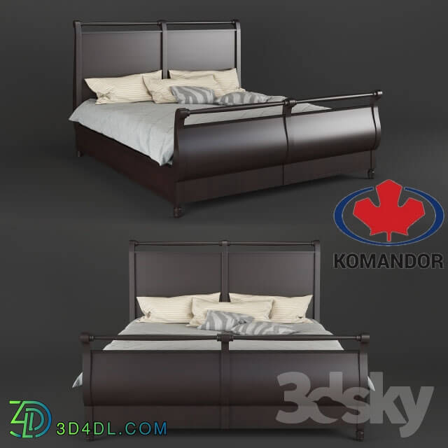 Bed - Bed Commander Belcore V1619