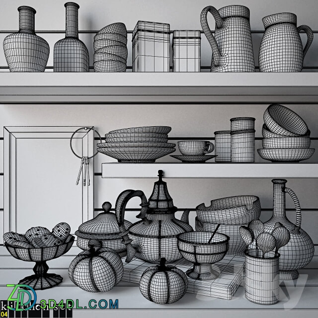 Other kitchen accessories - Kitchen Set - 04