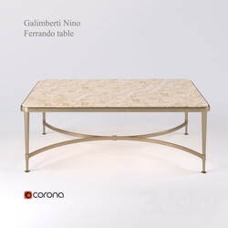 Table - Galimberti Nino Ferrando table 