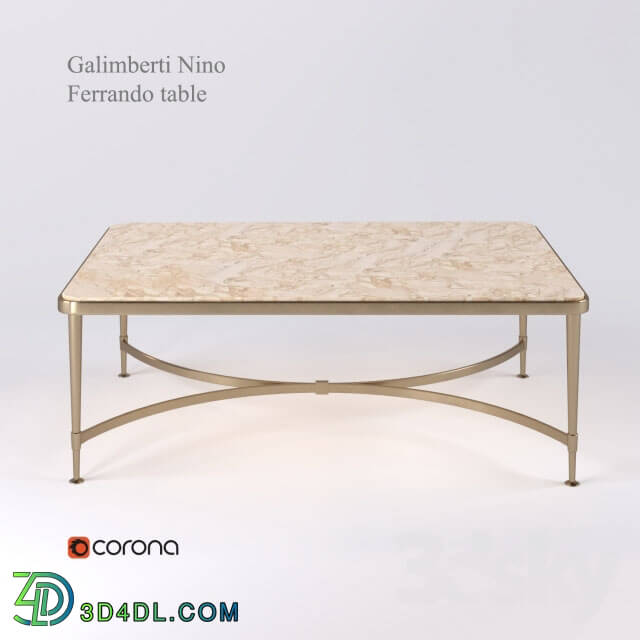 Table - Galimberti Nino Ferrando table