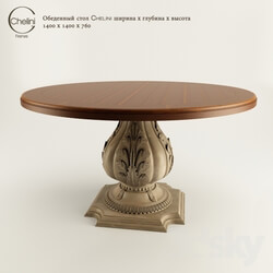 Table - Dining table Chelini Art.1145 