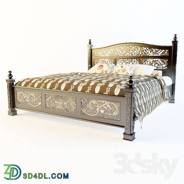 Bed - classic bed