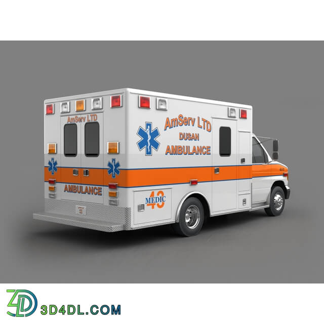 ArchModels Vol98 (002) ambulance us