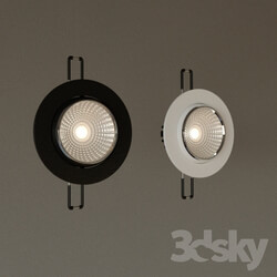 Spot light - Recessed luminaire DS-007BW80 